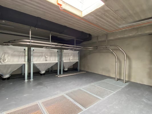 Pellets Innen Gewebetank