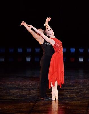 10月公演  「ローラン・プティの 夕べ」よりデューク・エリントン　バレエ