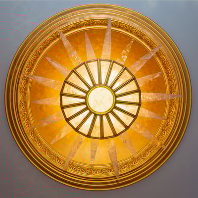 ROCK CRYSTAL CHANDELIER.DOHA.AL-JAZEERA PERFUMES