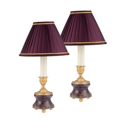 AMETHYST LAMPS BY ALEXANDRE VOSSION