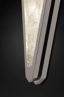 ROCK CRYSTAL WALL LIGHT