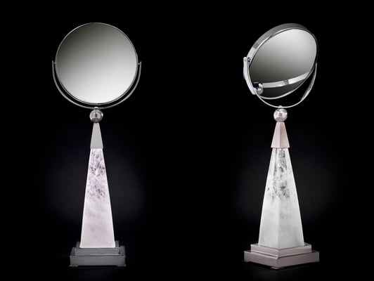 ROCK CRYSTAL MIRROR