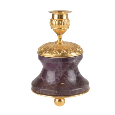 AMETHYST LAMPS BY ALEXANDRE VOSSION