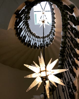 ROCK CRYSTAL STAR LIGHTS.LONDON