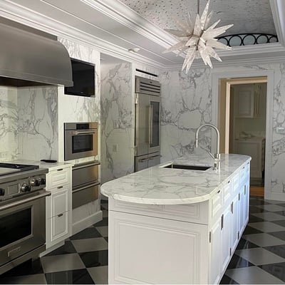 ROCK CRYSTAL STAR CHANDELIER.BEVERLY HILLS