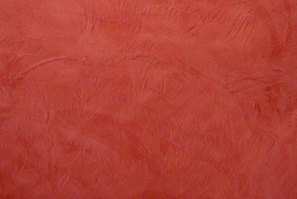 Stucco erdiges rot