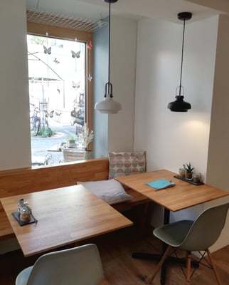 Cafe Zwei - innere Malerarbeiten