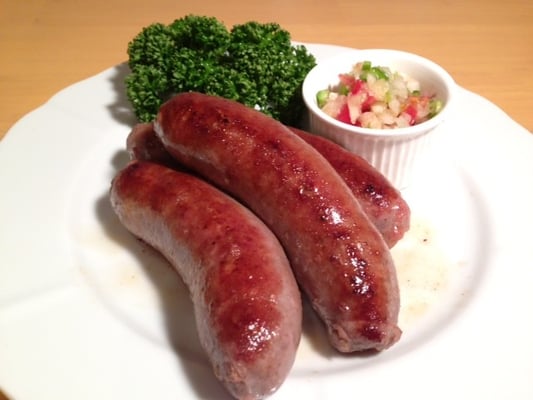 リングイッサ　ジューシーで大きいブラジルのソーセージ。