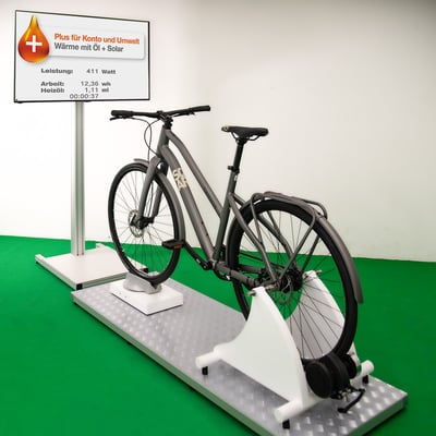 CO2-Bike, CO2-Fahrrad, CO2-Rad, Nachhaltigkeit, Umweltschutz, Energiesparen