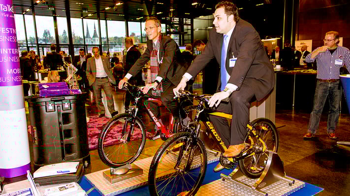 Mountainbike-Simulator Doppelmodul