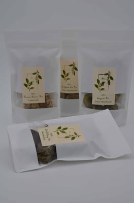 Mrs T Biogebäck: Shortbread mit Earl Grey, Woojeon, Ti Guan Yin und Jasmin Yuncui Tee.