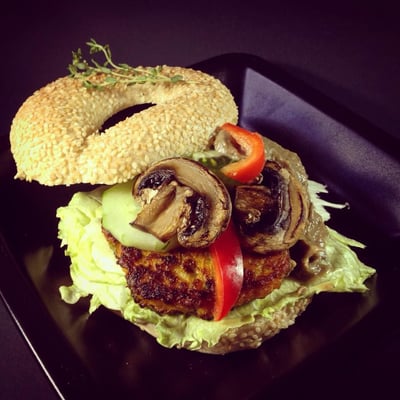 Viel Salat und Thymian: die erfrischende Variante von Christine.