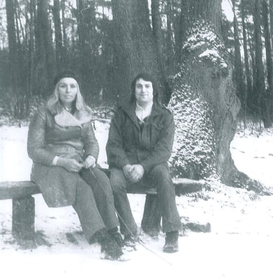 Rosmarie Morell, Pit Morell, Worpswede 1969