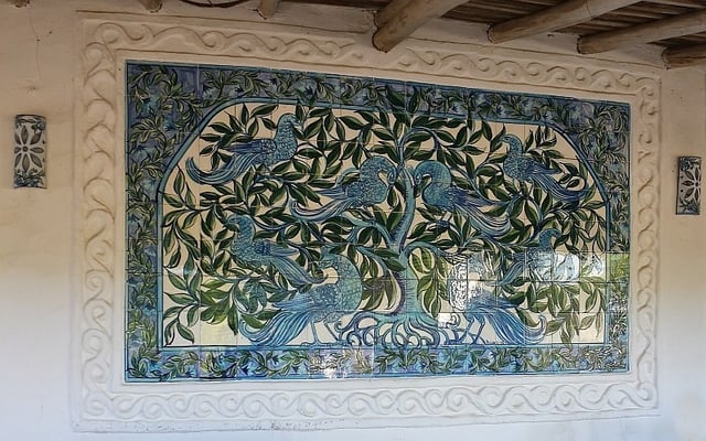 Tolle Azulejos bei Bar Bacchus.