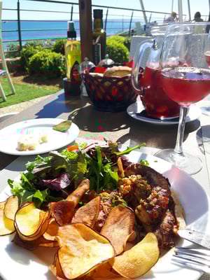 Mange restaurenter i nærheten av huset.