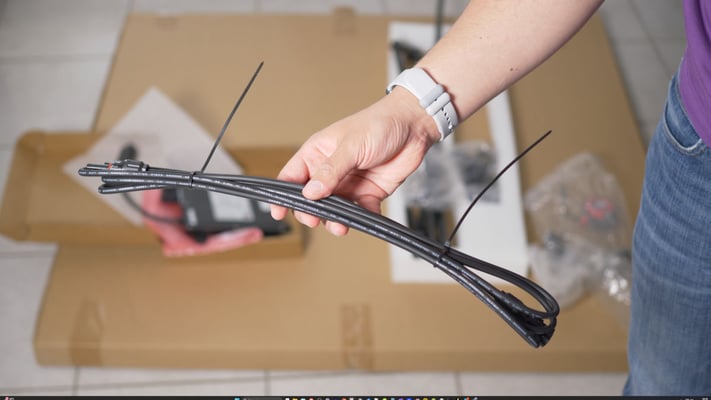 Sunflower solar - câble