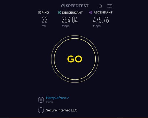 PureVPN Speedtest