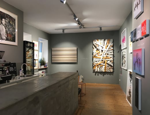 Nürnberger Künstler in der Galerie rfzk laurentiu feller