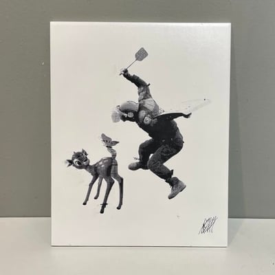 Bambi Adultremix  Street Art in der Kunstgalerie rfzk Nürnberg