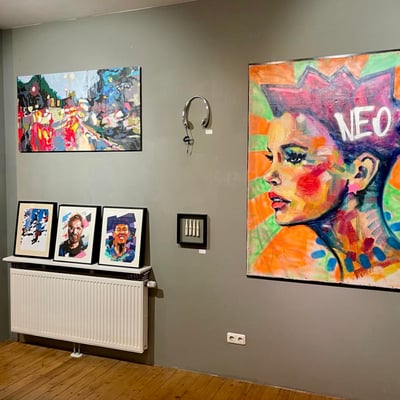 Francesco NEO Pop Art Galerie rfzk Nürnberg