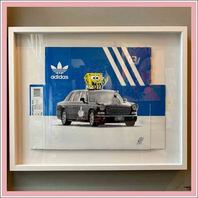 adidas - Sponge Bob - Galerie rfzk - Street Art Nuernberg