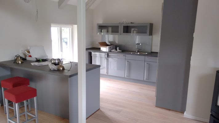 Umfangreiche Sanierung Remise Kreis Schleswig-Flensburg - Küche - Spilker Architektur Lübeck