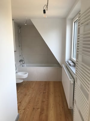 Sanierung und Erweiterung Siedlungshaus - Badezimmer - Spilker Architektur Lübeck