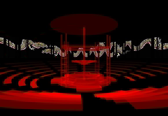 「愛・地球博」瀬戸日本館　「一粒の種」映像デザイン