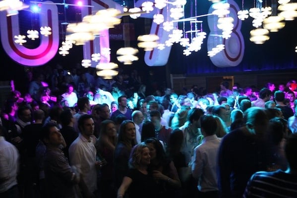 Mobilee christmas decoration for the club Kaufleuten Zurich.2012