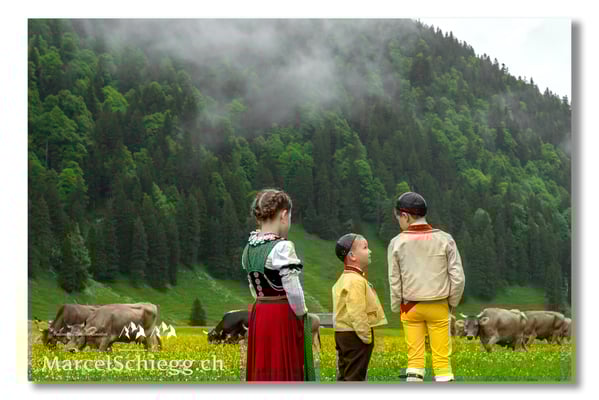 Marcel Schiegg Fotografie, Tradition, Brauchtum, Alpfahrt, Oeberefahre, Appenzell, Appenzellerland, Alpstein, Sämtis