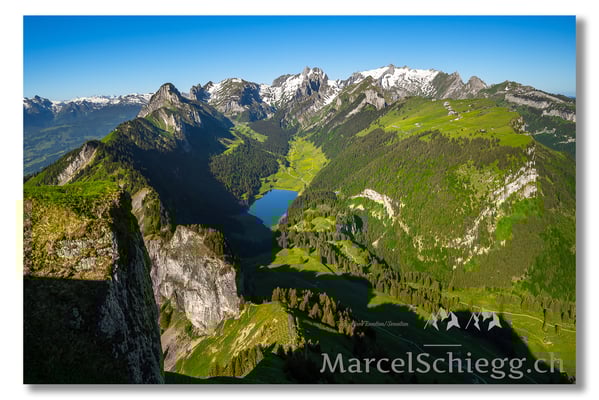 Marcel Schiegg Fotografie, Marcel Schiegg, Hoher Kasten, Sämtisersee, Alpstein