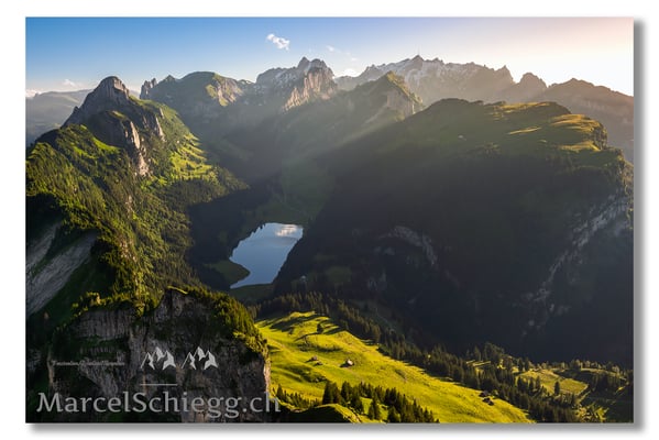 Marcel Schiegg Fotografie, Marcel Schiegg, Hoher Kasten, Sämtisersee, Alpstein