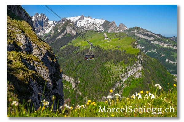Marcel Schiegg Fotografie, Marcel Schiegg, Hoher Kasten, Luftseilbahn Hoher Kasten, Alpstein