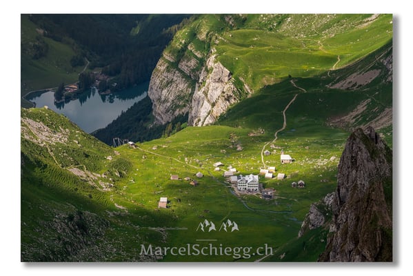 Marcel Schiegg, Marcel Schiegg Fotografie, Berggasthaus Rotsteinpass, Rotsteinpass, Meglisalp, Seealpsee, Alpstein