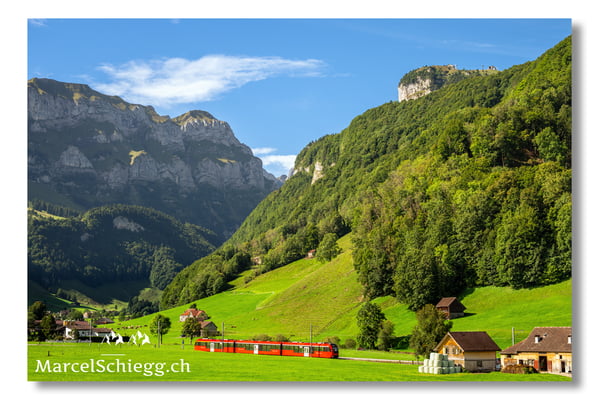 Marcel Schiegg Fotografie, Marcel Schiegg, Schwende, Appenzellerbahn, Appenzell, Appenzellerland