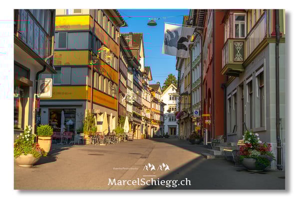 Marcel Schiegg Fotografie, Marcel Schiegg, Appenzell, Hauptgasse