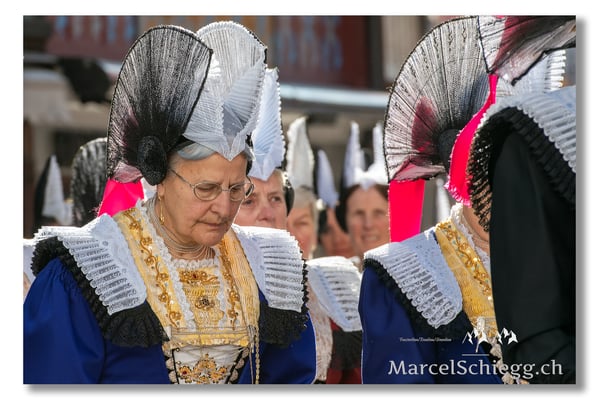 Marcel Schiegg Fotografie, Tradition, Brauchtum, Fronleichnam, Appenzeller Tracht, Appenzell, Appenzellerland