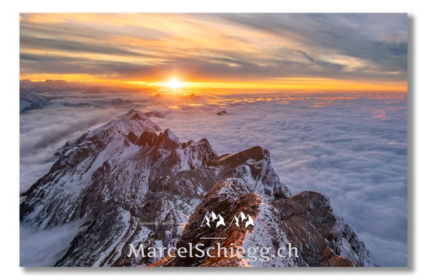 Marcel Schiegg Fotografie, Marcel Schiegg, Säntis, Winter, Alpstein