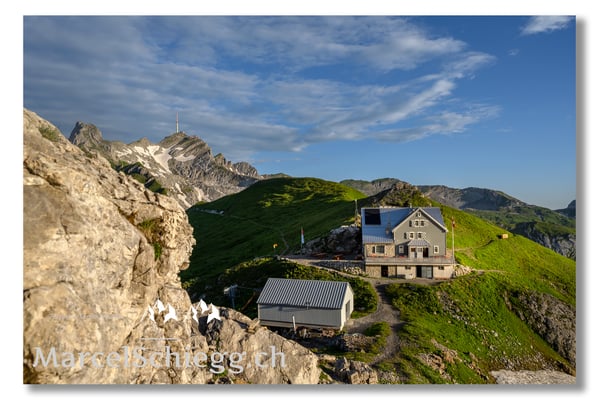 Marcel Schiegg, Marcel Schiegg Fotografie, Berggasthaus Rotsteinpass, Alpstein