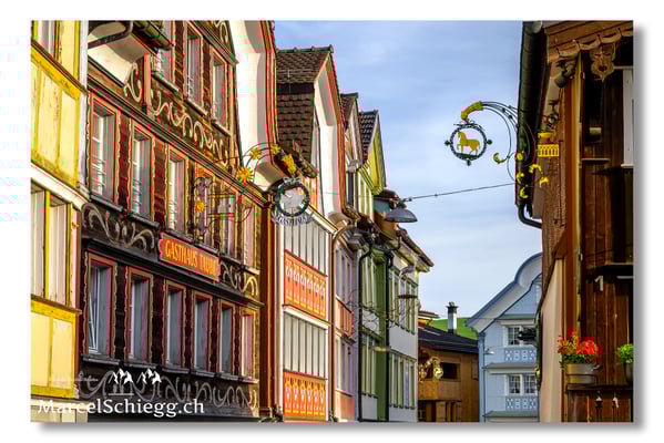 Marcel Schiegg Fotografie, Marcel Schiegg, Appenzell, Hauptgasse