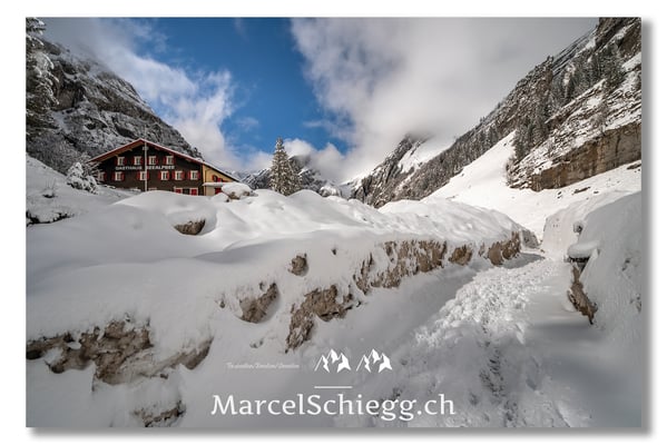 Marcel Schiegg Fotografie, Seealpsee, Berggasthaus Seealpsee, Alpstein, Appenzell, Appenzellerland