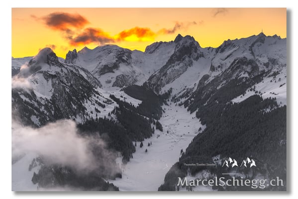 Marcel Schiegg Fotografie, Marcel Schiegg, Hoher Kasten, Winter, Alpstein