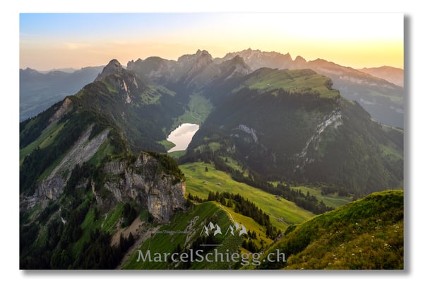 Marcel Schiegg Fotografie, Marcel Schiegg, Hoher Kasten, Sämtisersee, Alpstein