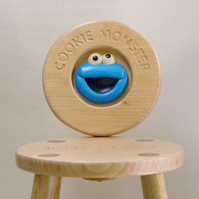 木製キッズチェア１