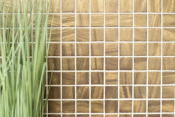 Mosaico ECO MOS 25/25 mm ORO ONDA