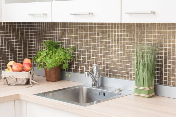 Mosaico ECO MOS 25/25 mm ORO ONDA