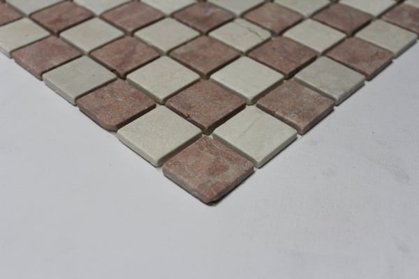 Mos marmo 31mm Rosso Botticino ant