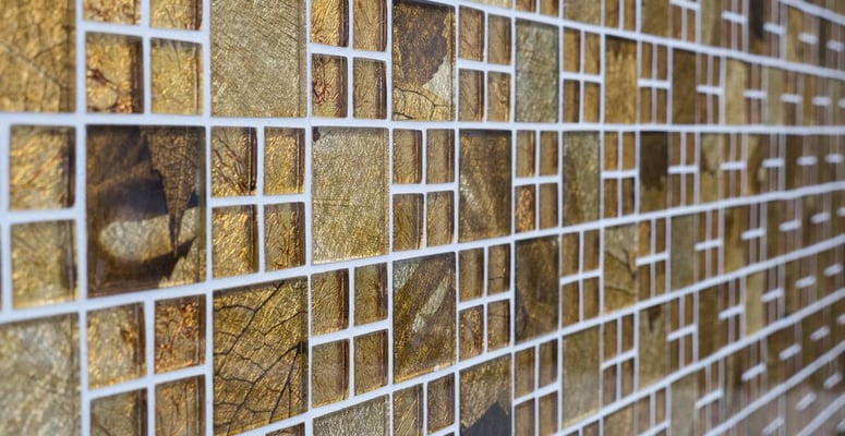 Mosaico Riflessi 23/48mm Patch Oro