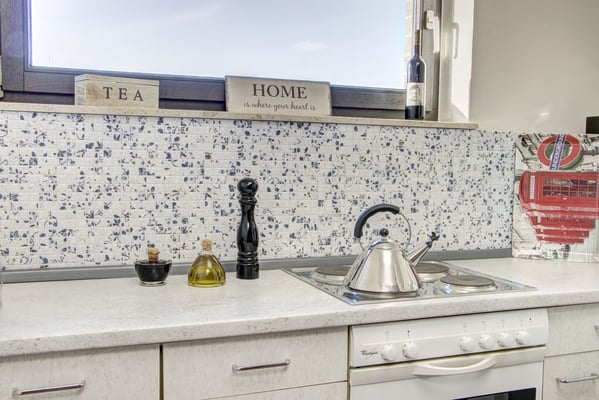 Mosaico Patchwork Mirtillo Blu