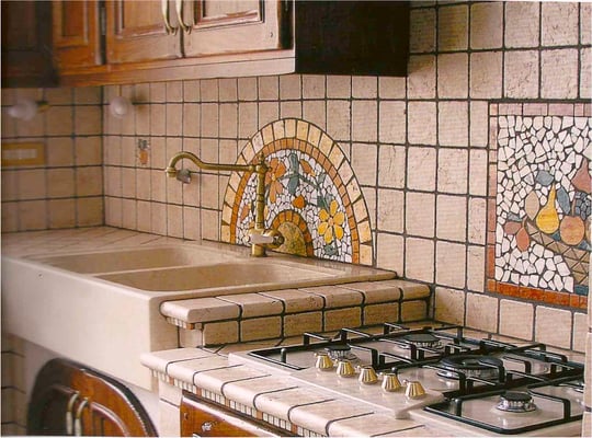 Cucina in Travertino